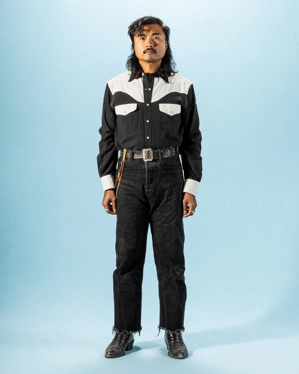 Packard Western Shirt - Black Combo sold by Standard and Strange product image thumbnail 3