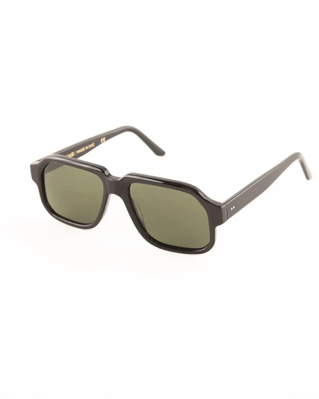 Lincoln Sunglass - Black sold by Standard and Strange