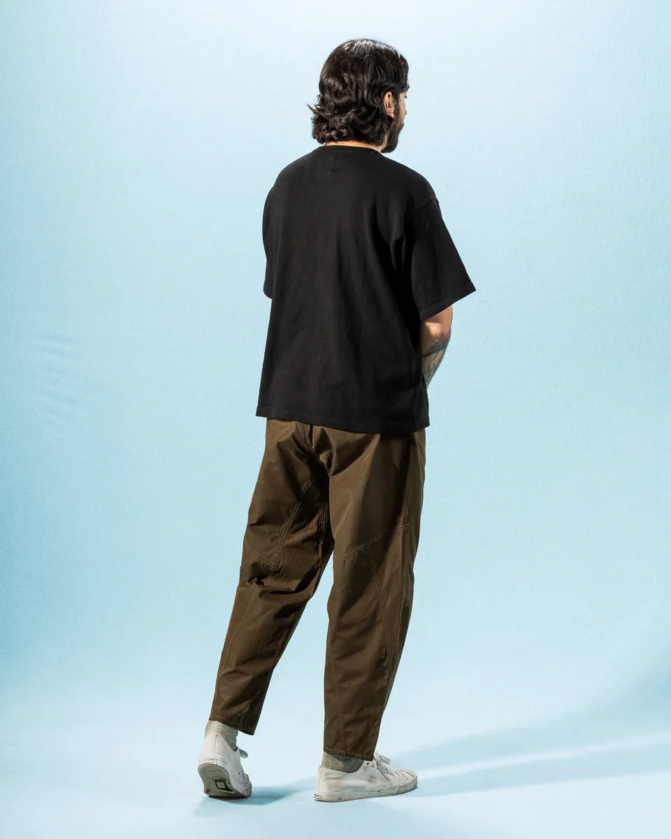 High Count Cloth Wide Pants - Dark Khaki sold by Standard and Strange product image thumbnail 5
