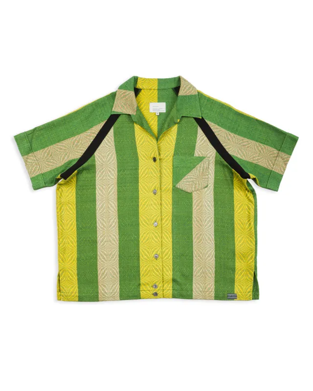 Bowling Shirt - Green/Yellow sold by Standard and Strange