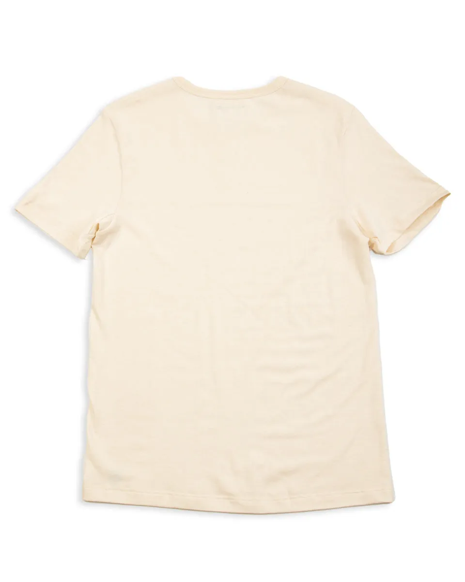 1950s Lightweight Loopwheeled Tee - Nature sold by Standard and Strange product image thumbnail 2