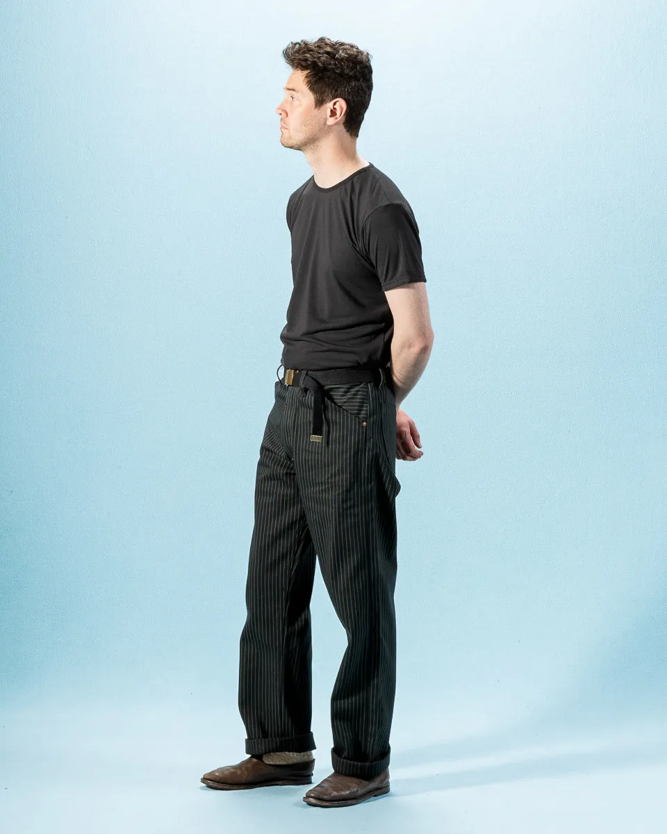Jack Pant - Viridescent Stripe sold by Standard and Strange product image thumbnail 4