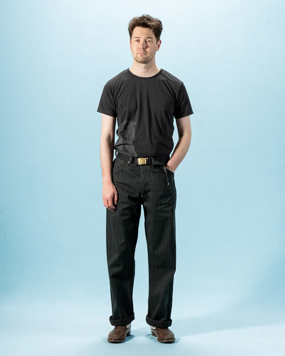 Jack Pant - Viridescent Stripe sold by Standard and Strange product image thumbnail 3