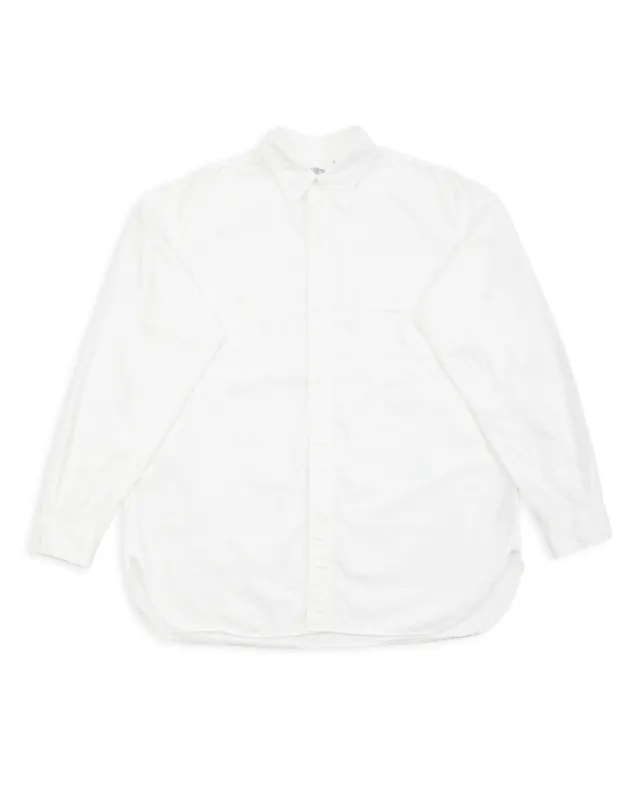 Relax Fit Chambray Work Shirt - White sold by Standard and Strange