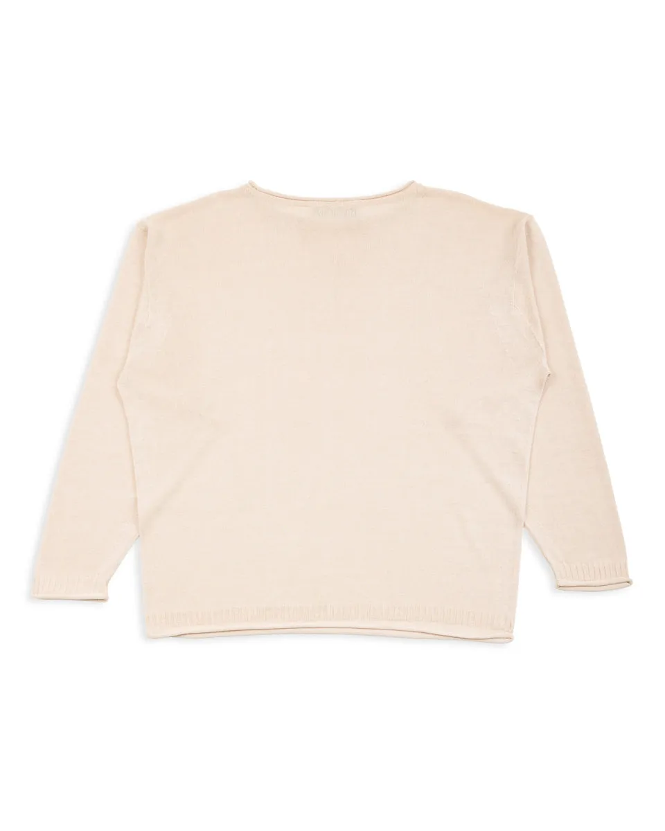 Jyarijyari Silk Pullover - Stone sold by Standard and Strange product image thumbnail 2