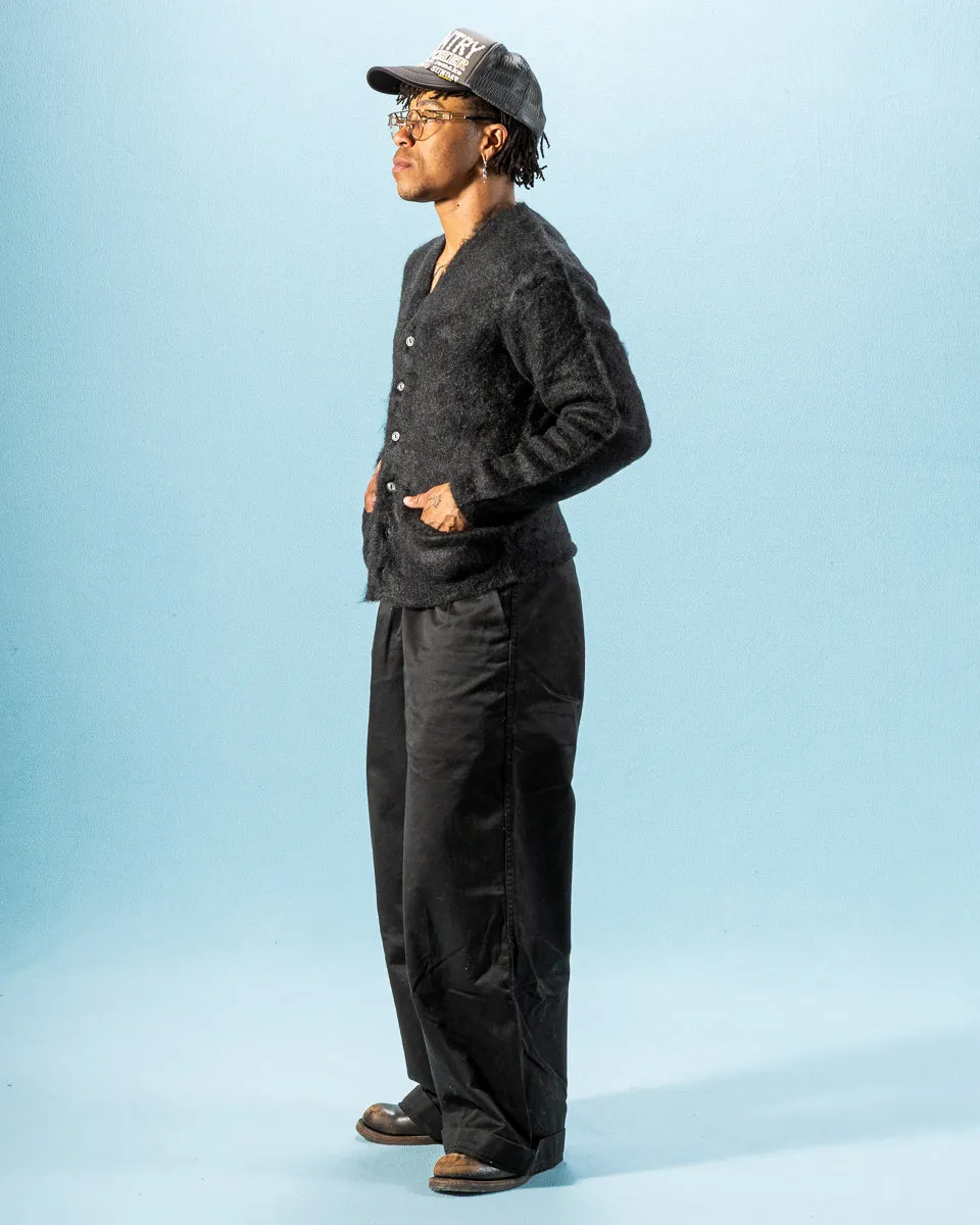 Joe McCoy Mohair Cardigan - Black sold by Standard and Strange product image thumbnail 4