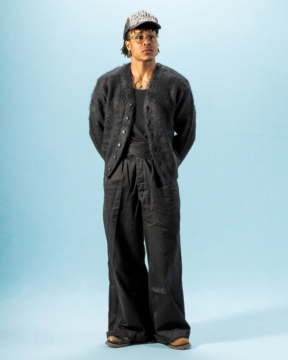 Joe McCoy Mohair Cardigan - Black sold by Standard and Strange product image thumbnail 3