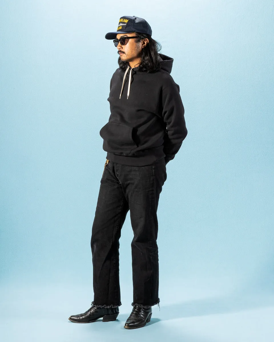 10 oz Loopwheel Hooded Sweatshirt - Black sold by Standard and Strange product image thumbnail 4