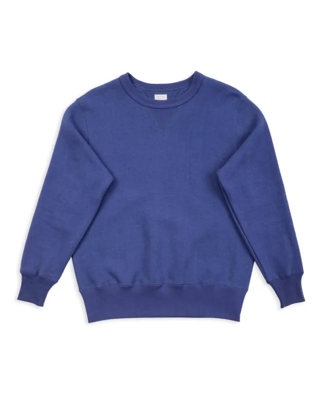 10 oz Loopwheel Crewneck Sweatshirt - MQ Navy sold by Standard and Strange