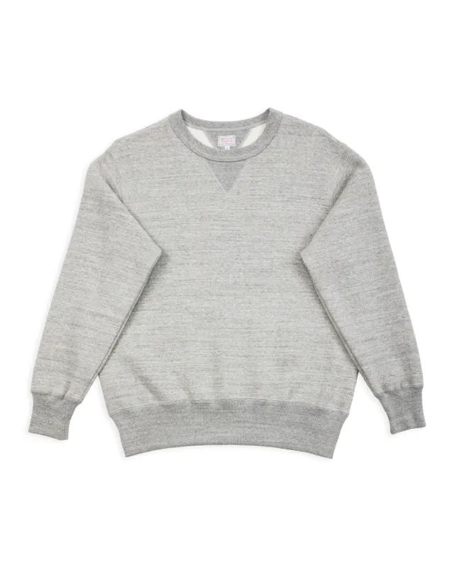 10 oz Loopwheel Crewneck Sweatshirt - Gray sold by Standard and Strange