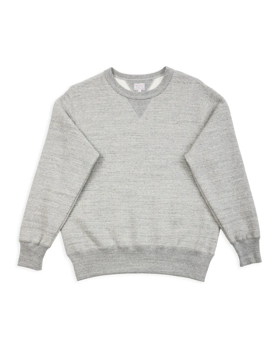 10 oz Loopwheel Crewneck Sweatshirt - Gray sold by Standard and Strange