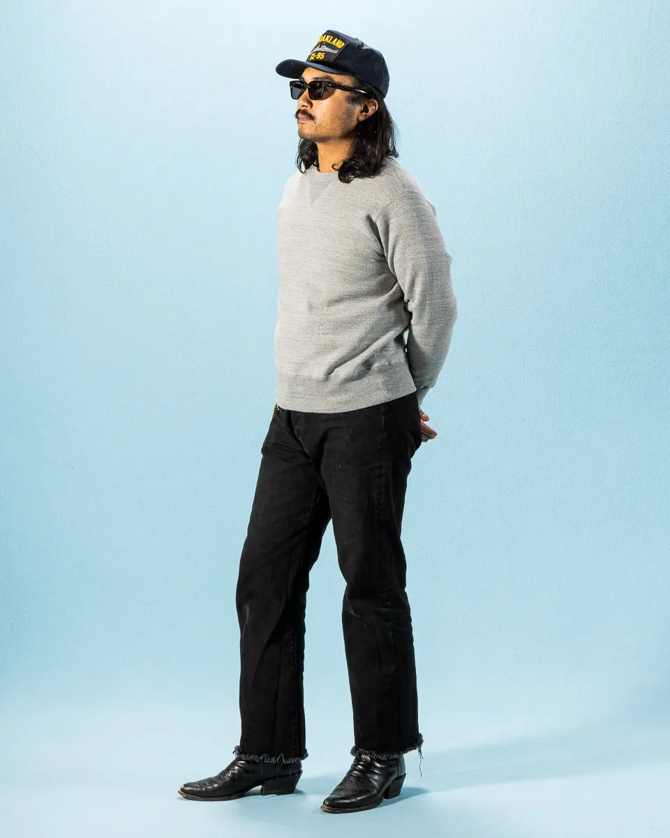 10 oz Loopwheel Crewneck Sweatshirt - Gray sold by Standard and Strange product image thumbnail 4