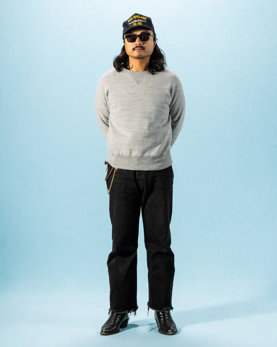 10 oz Loopwheel Crewneck Sweatshirt - Gray sold by Standard and Strange product image thumbnail 3