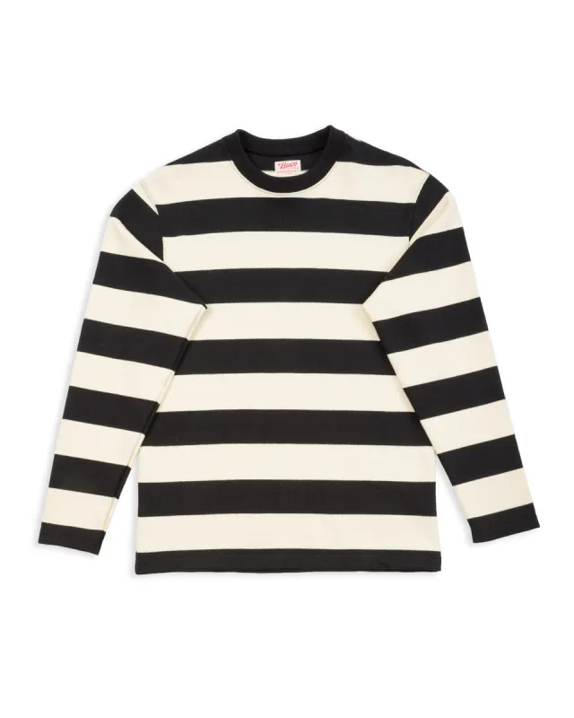 Buco Racing Stripe Jersey - Black/White sold by Standard and Strange