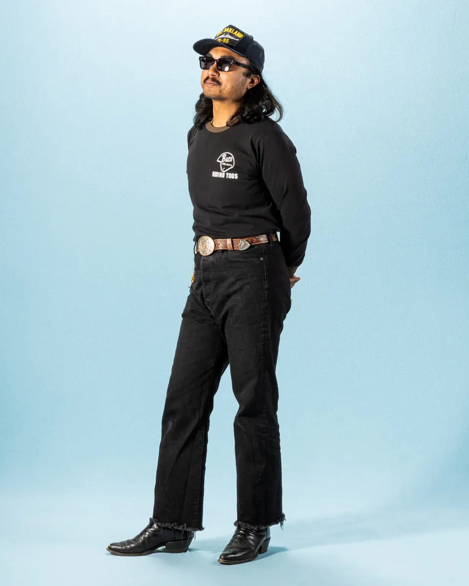 Buco L/S Tee / Riding Togs - Black/Charcoal sold by Standard and Strange product image thumbnail 5