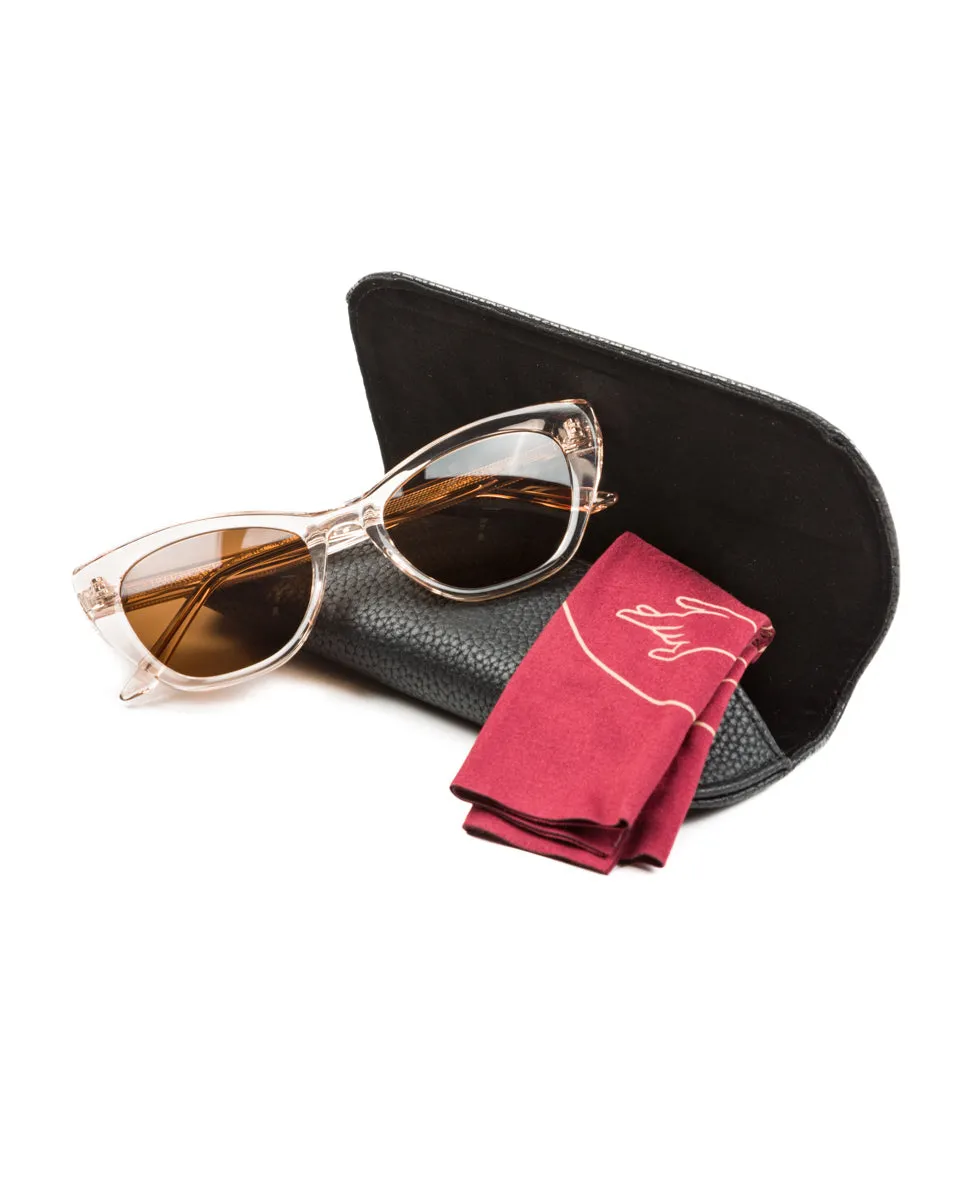 Karina Sunglass - Peach sold by Standard and Strange product image thumbnail 2