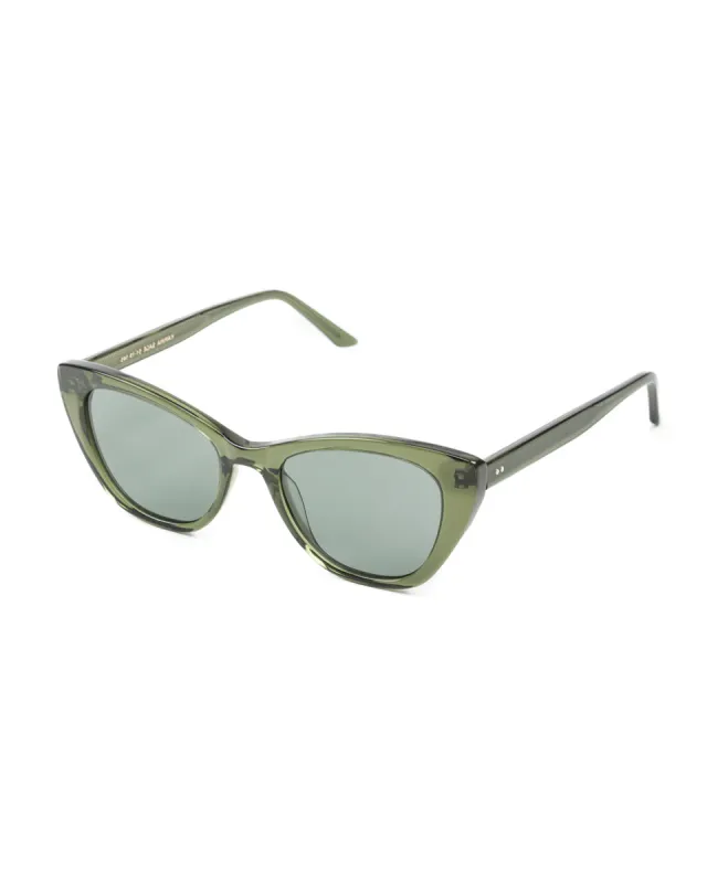 Karina Sunglass - Sage sold by Standard and Strange