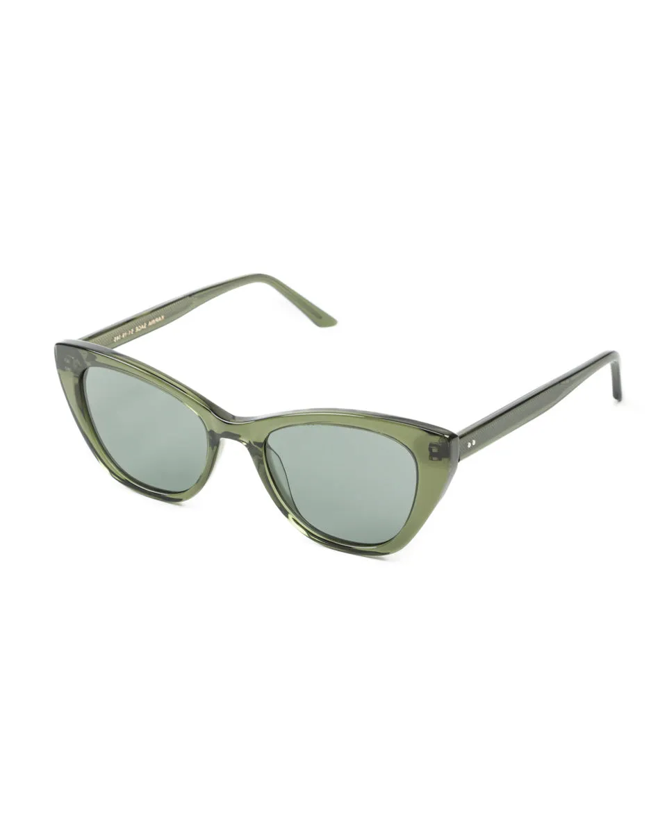 Karina Sunglass - Sage sold by Standard and Strange