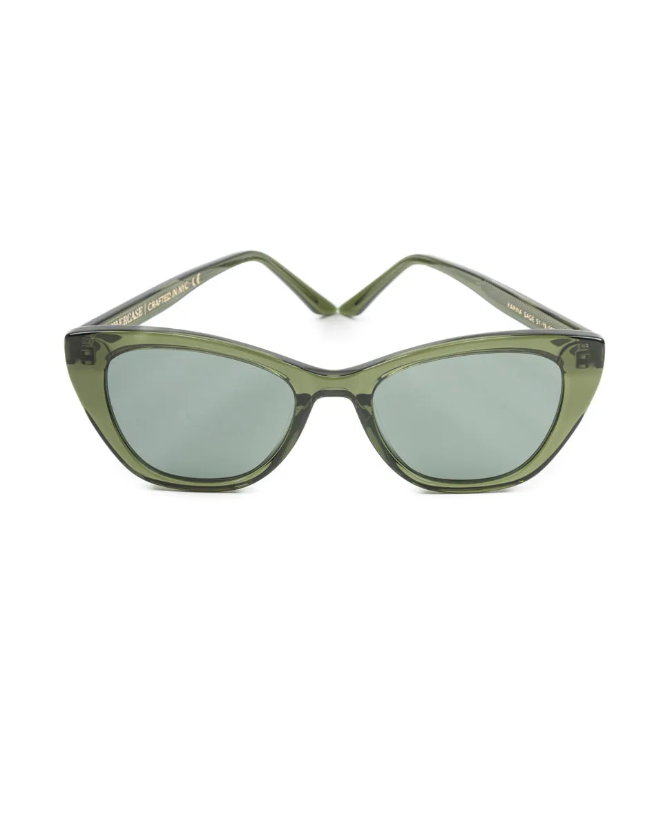 Karina Sunglass - Sage sold by Standard and Strange product image thumbnail 4