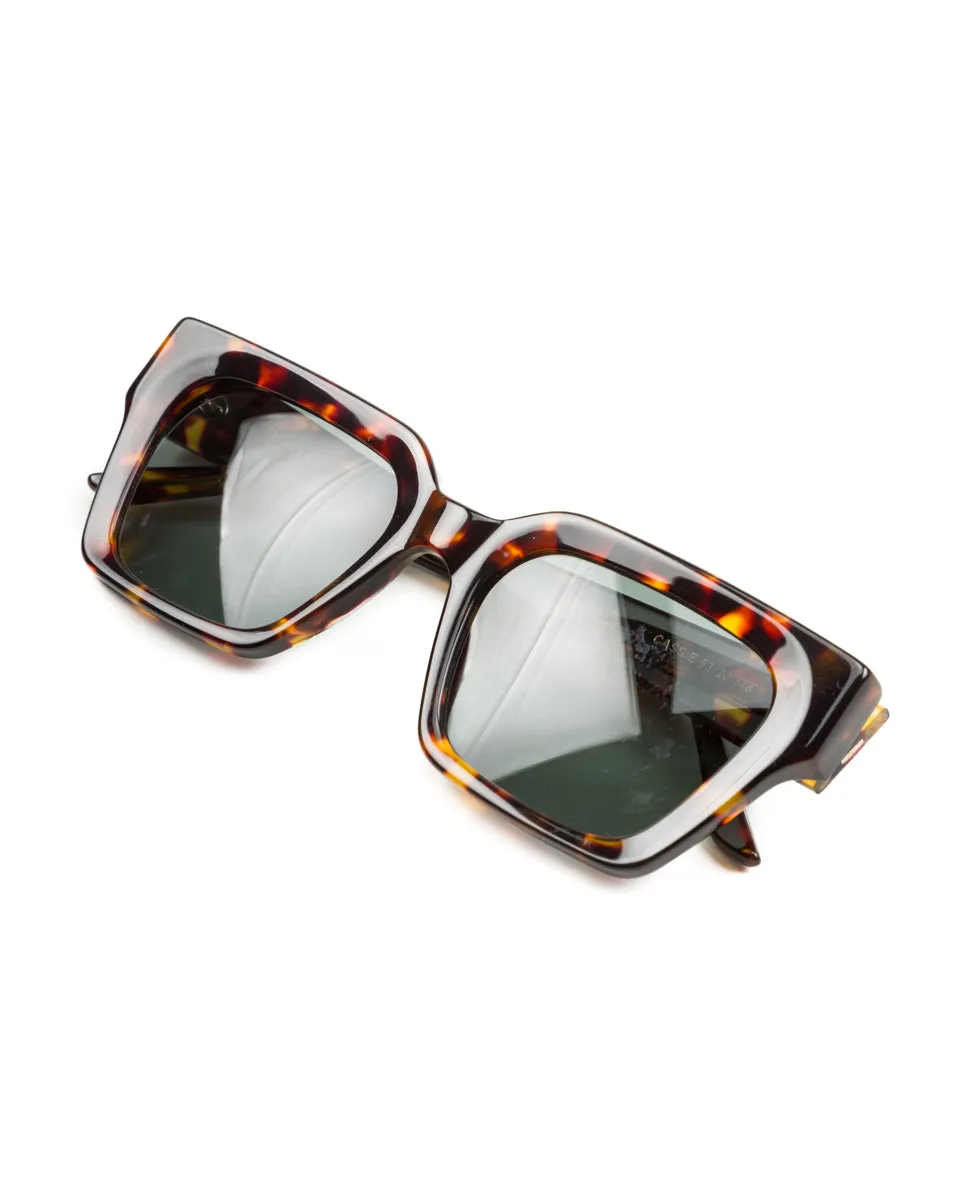 Cassie Sunglass - Dark Tortoise sold by Standard and Strange product image thumbnail 3