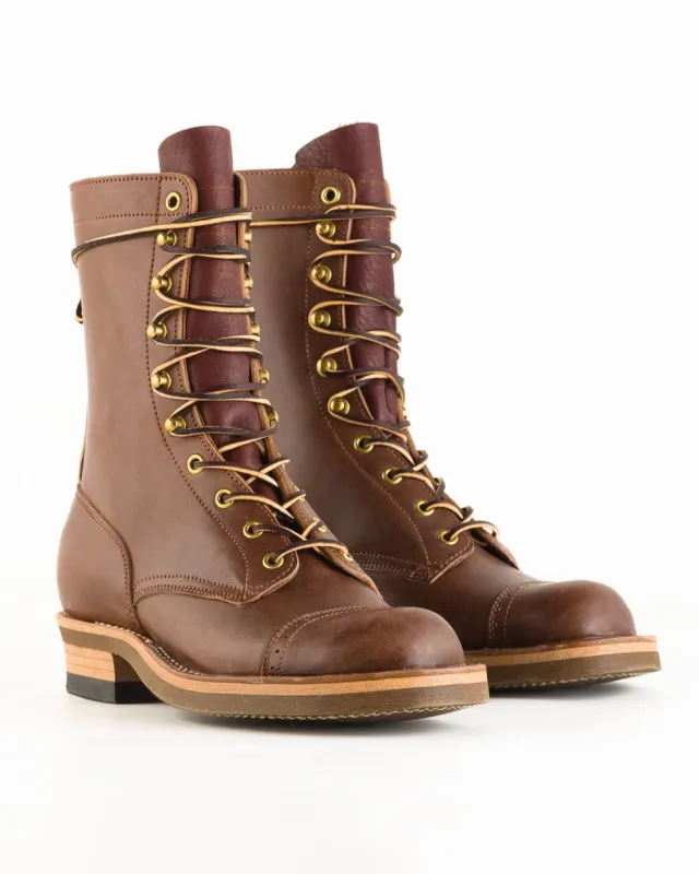 Roots 8.5" Boot - Brown Horsebutt sold by Standard and Strange