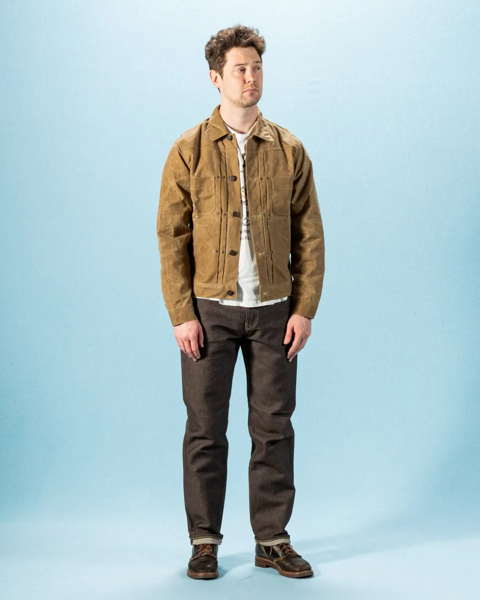 RJ-1 Jacket - Tumbleweed Waxed Canvas sold by Standard and Strange product image thumbnail 3
