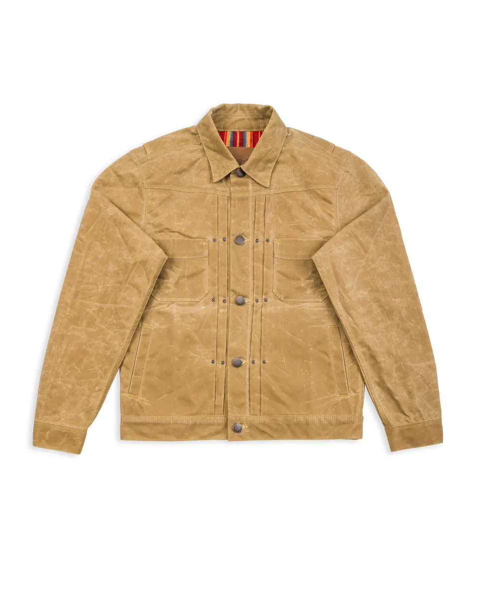 RJ-1 Jacket - Tumbleweed Waxed Canvas sold by Standard and Strange