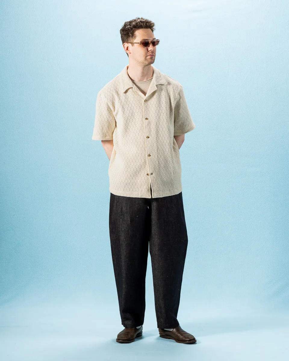 Holiday Shirt - Undyed Cotton Crochet Weave sold by Standard and Strange product image thumbnail 3