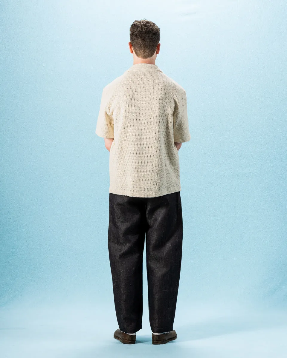 Holiday Shirt - Undyed Cotton Crochet Weave sold by Standard and Strange product image thumbnail 5