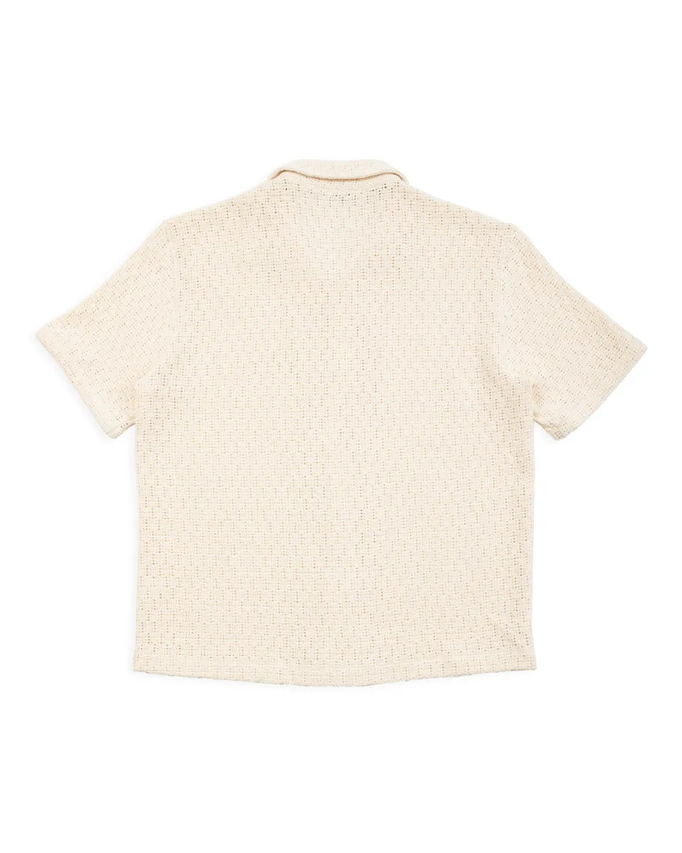 Holiday Shirt - Undyed Cotton Crochet Weave sold by Standard and Strange product image thumbnail 2
