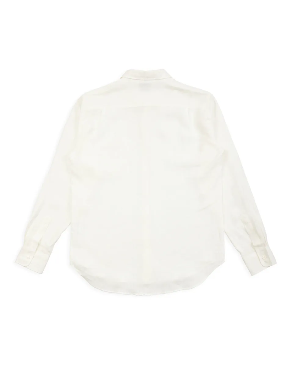 Essential Shirt - Off White Belgian Light Linen sold by Standard and Strange product image thumbnail 2