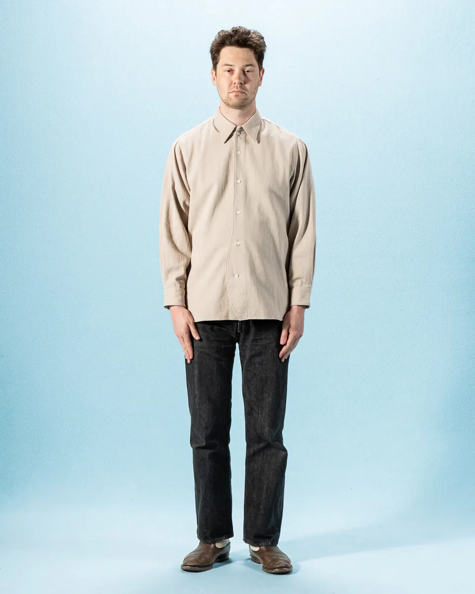 Inside Pockets Shirt - Oyster Vintage Cotton Amundsen sold by Standard and Strange product image thumbnail 3