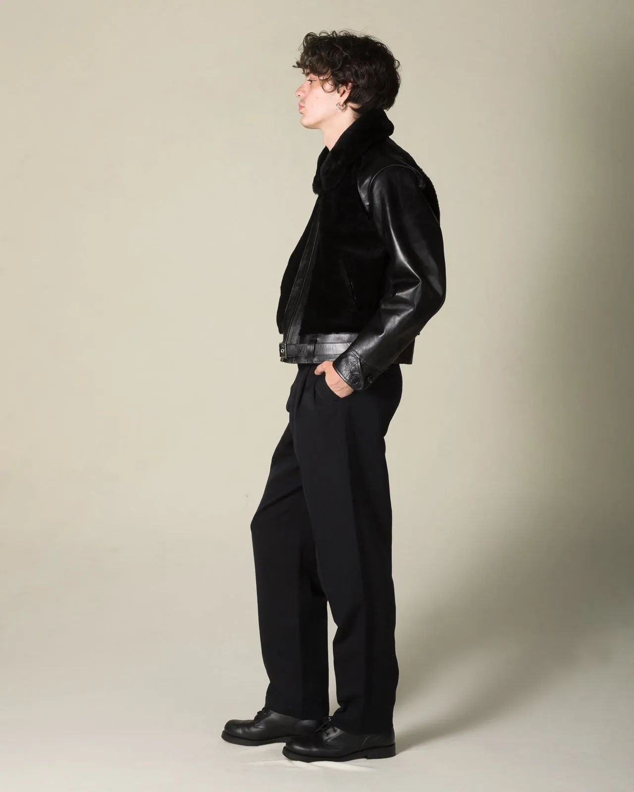 Grizzly Jacket - Black x Black sold by Standard and Strange product image thumbnail 5