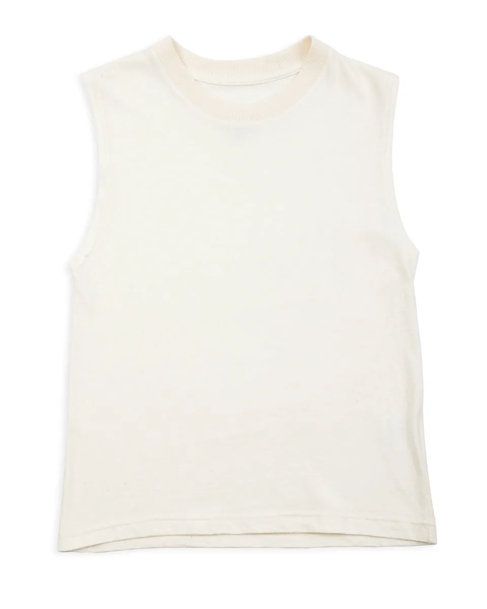 W'mens Tank - Oatmeal Cotton/Hemp sold by Standard and Strange