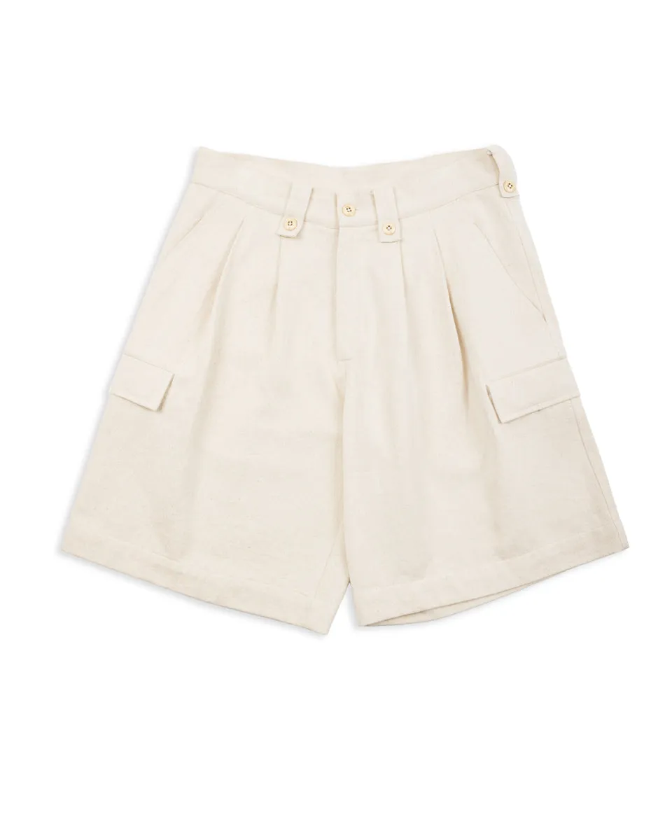 Big Short - Natural Powerloom Military HBT sold by Standard and Strange