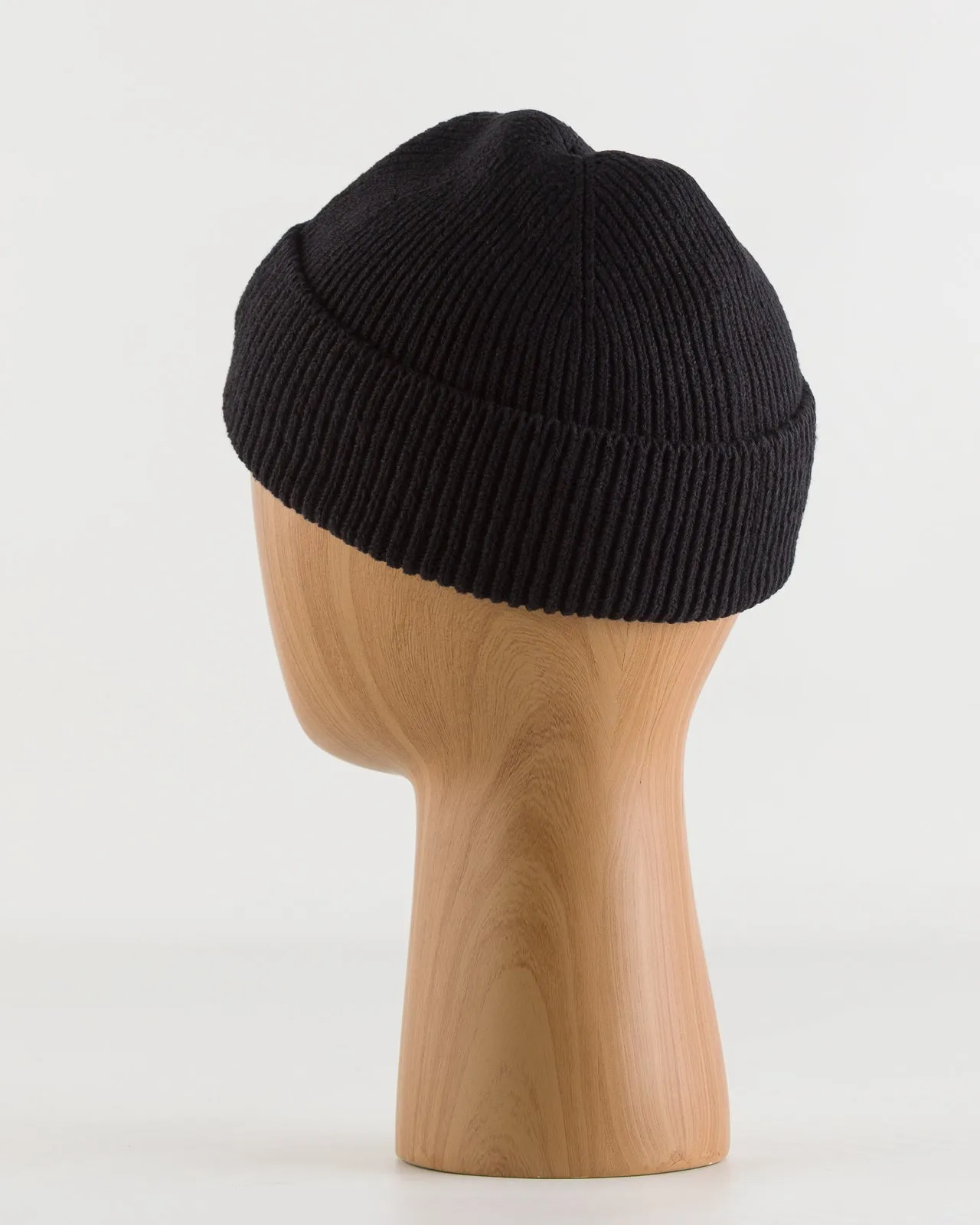 Washi/Recycled Cotton Beanie - Black sold by Standard and Strange product image thumbnail 3