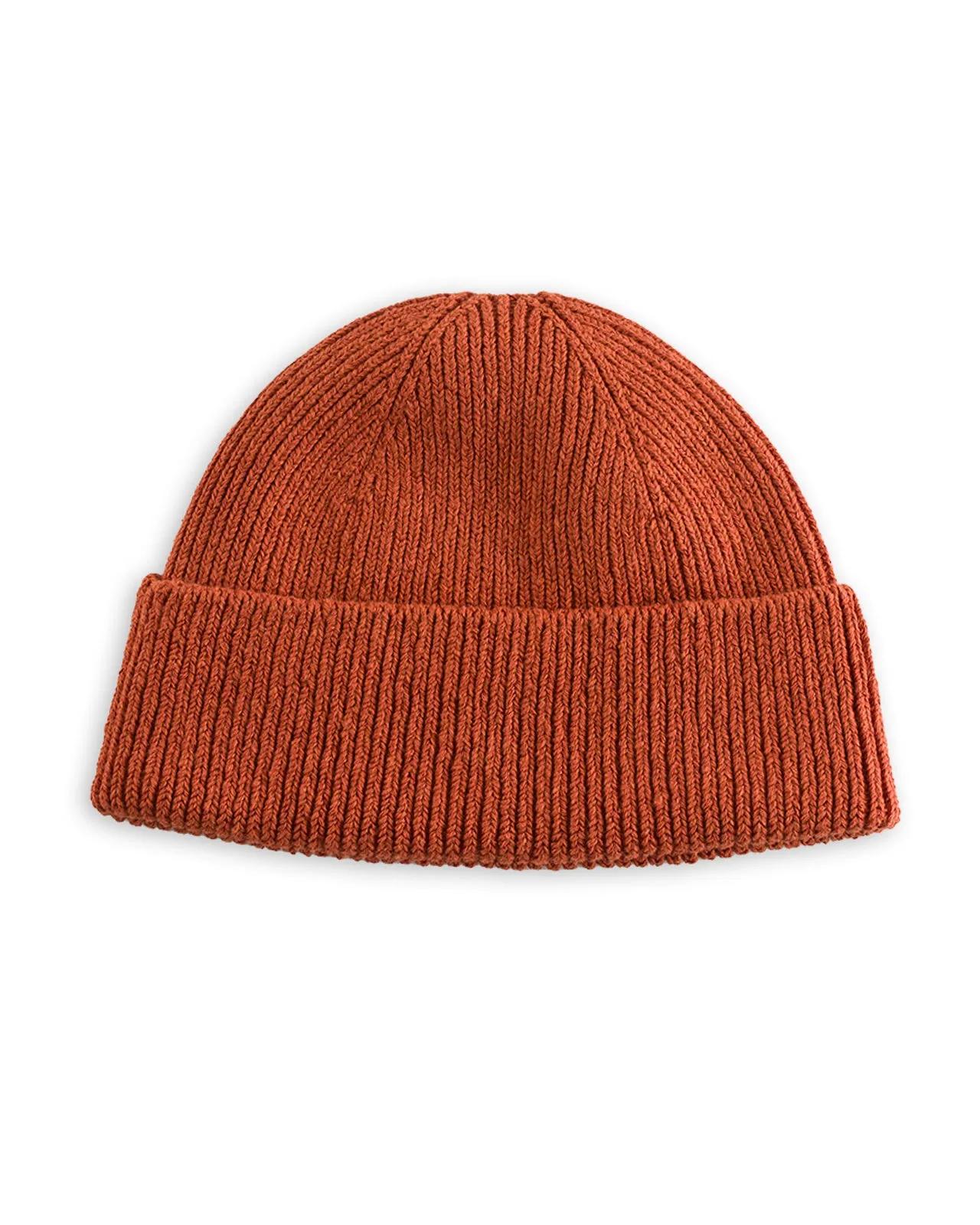 Washi/Recycled Cotton Beanie - Dark Orange sold by Standard and Strange