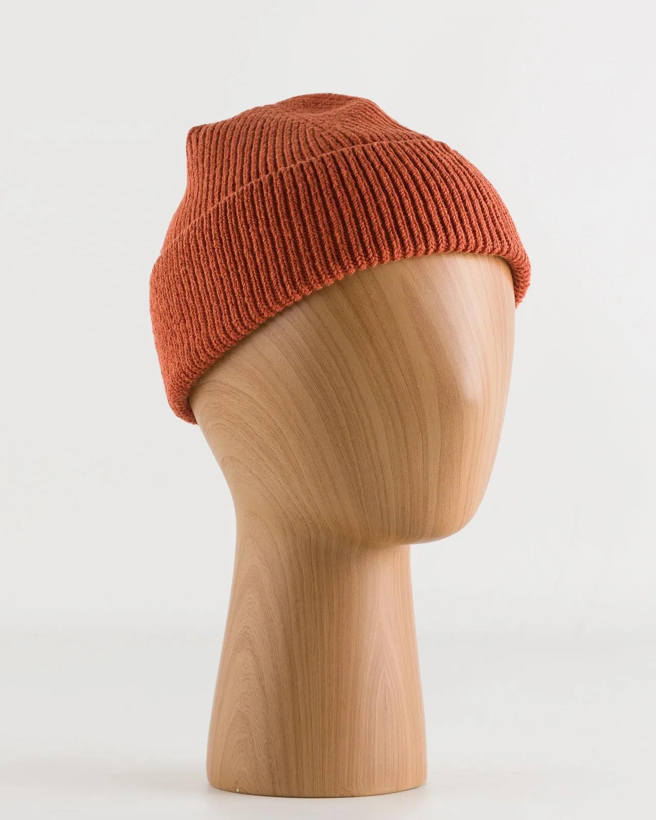 Washi/Recycled Cotton Beanie - Dark Orange sold by Standard and Strange product image thumbnail 2