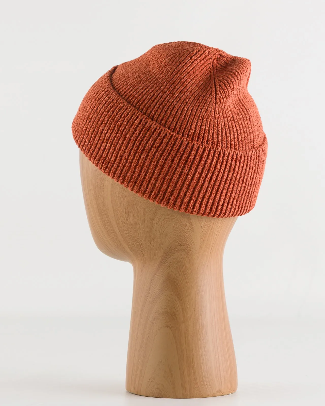 Washi/Recycled Cotton Beanie - Dark Orange sold by Standard and Strange product image thumbnail 3