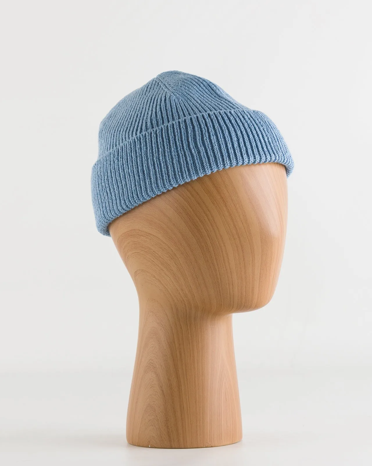 Washi/Recycled Cotton Beanie - Sax sold by Standard and Strange product image thumbnail 2