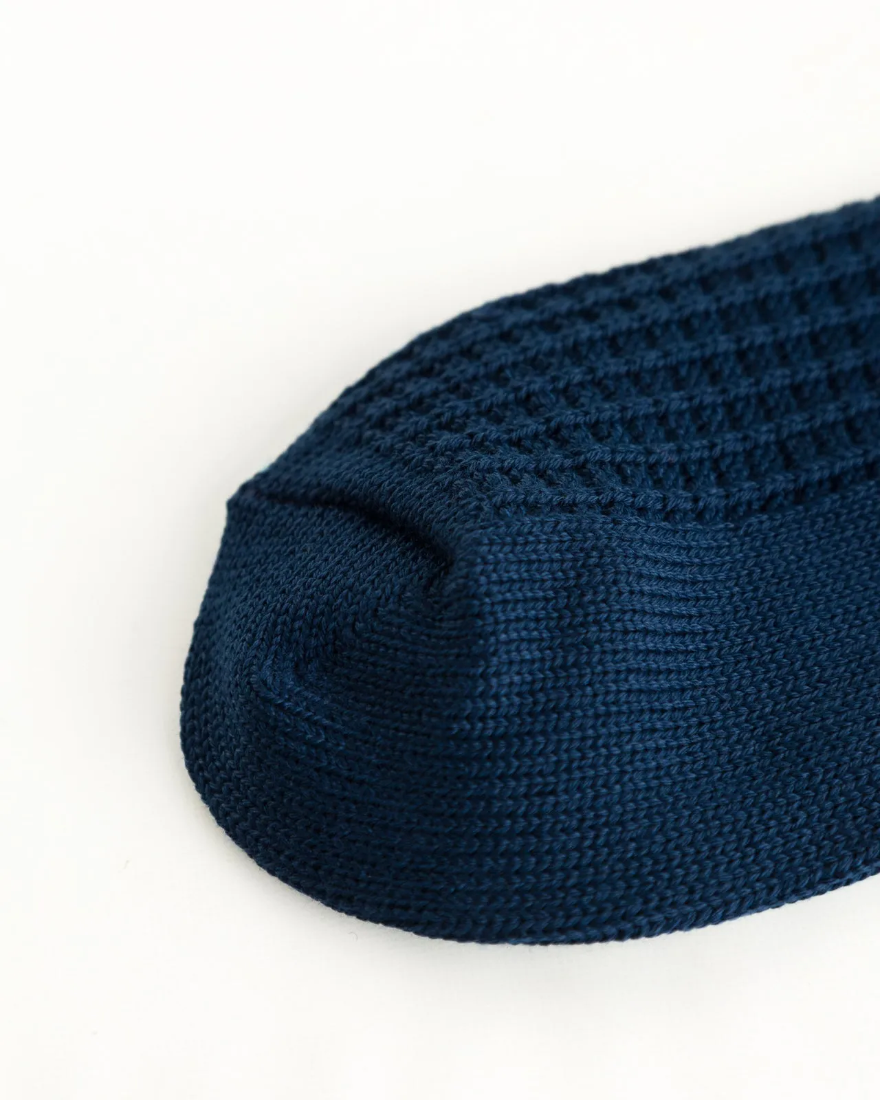 Cotton Waffle Socks - Dull Blue sold by Standard and Strange product image thumbnail 4