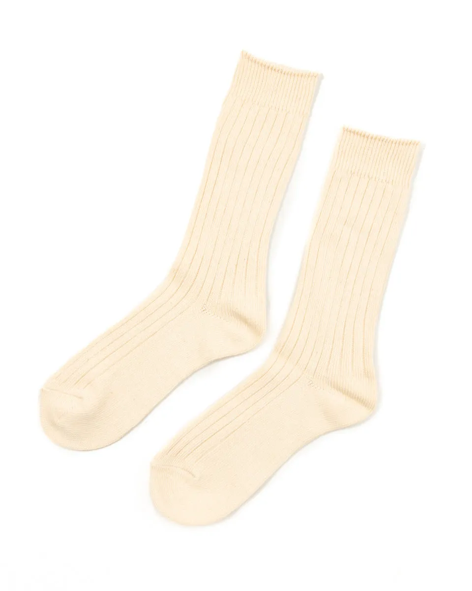 Organic Cotton Daily 3-pack Sock - Ecru sold by Standard and Strange product image thumbnail 4