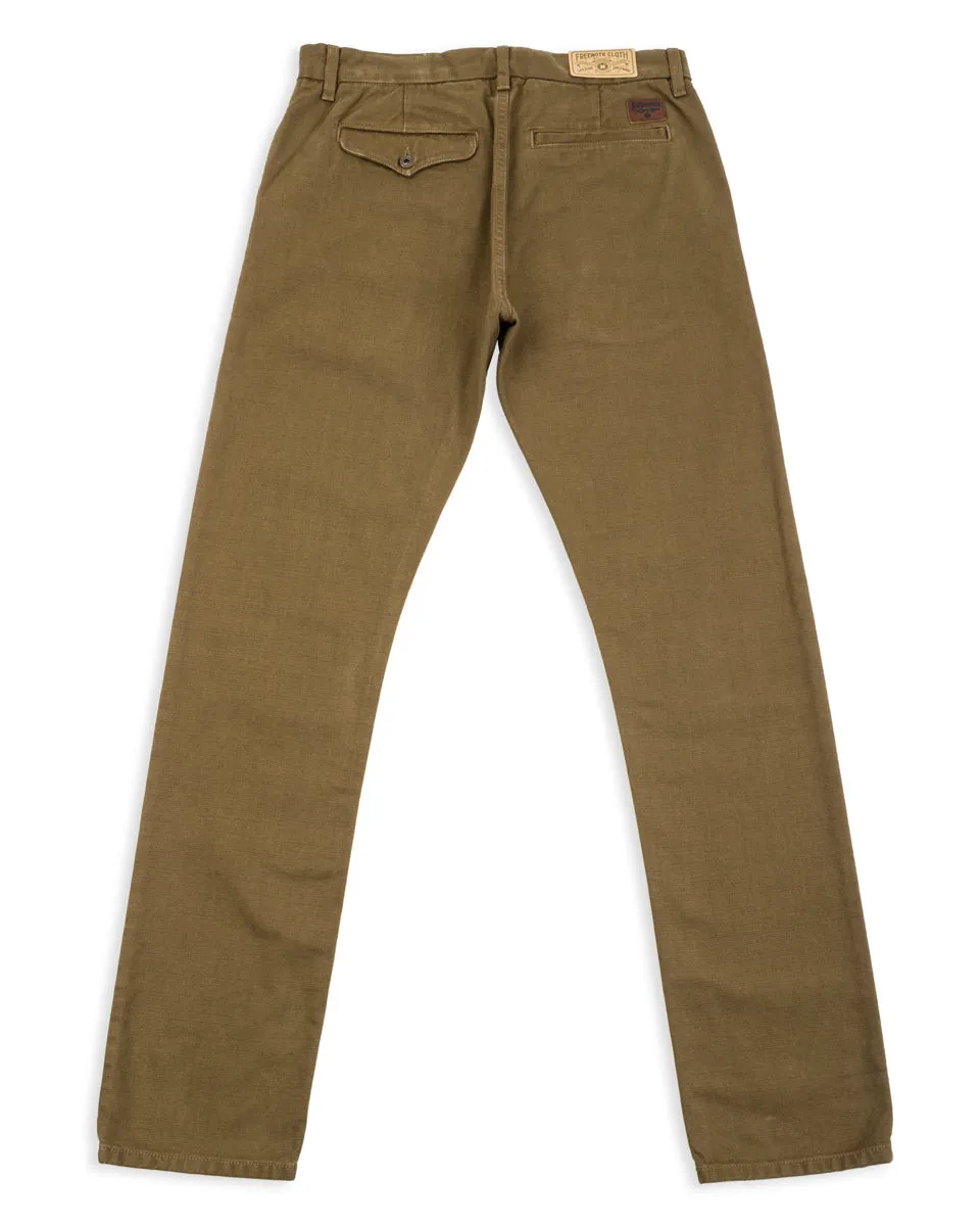 Workers Chino - 14oz Army sold by Standard and Strange product image thumbnail 2