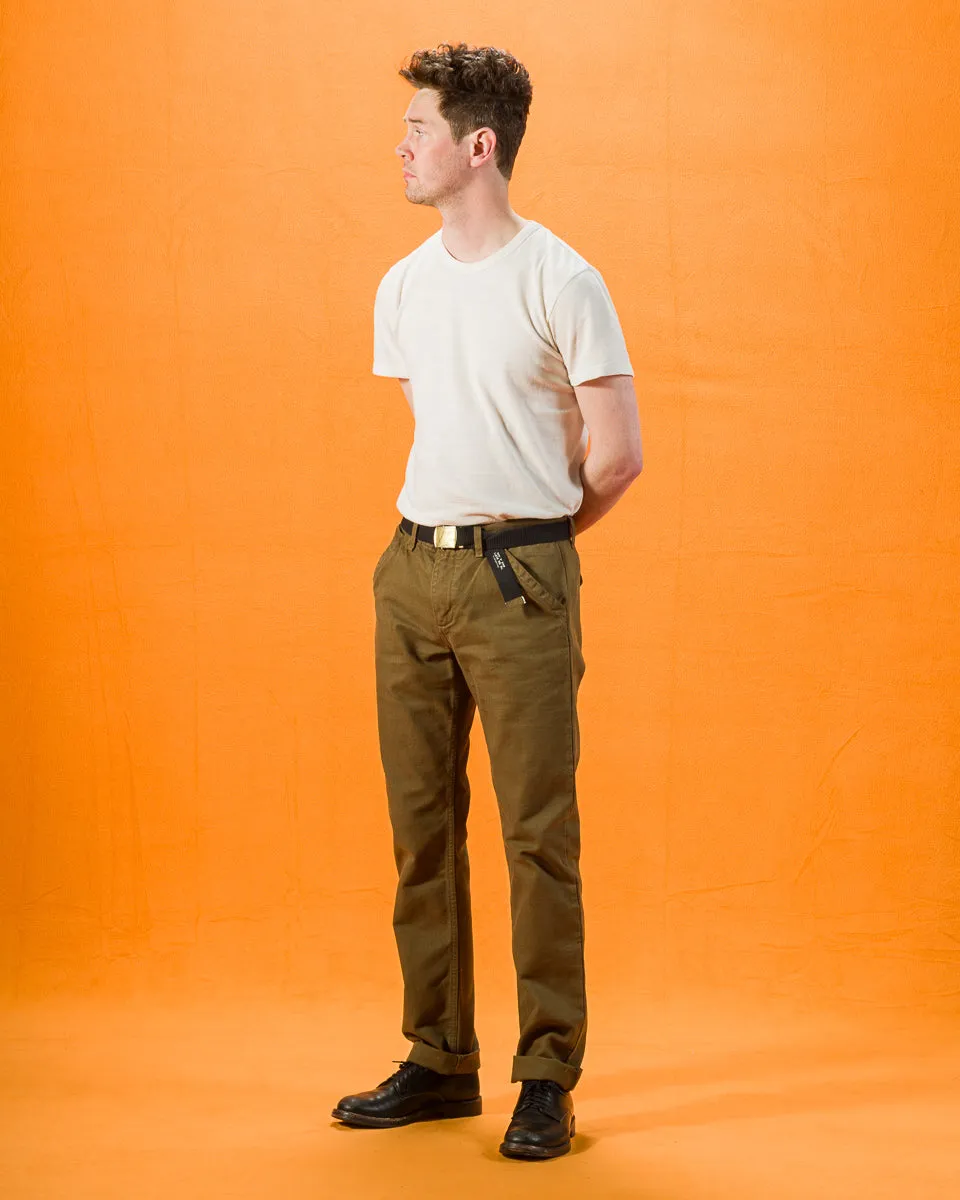 Workers Chino - 14oz Army sold by Standard and Strange product image thumbnail 3