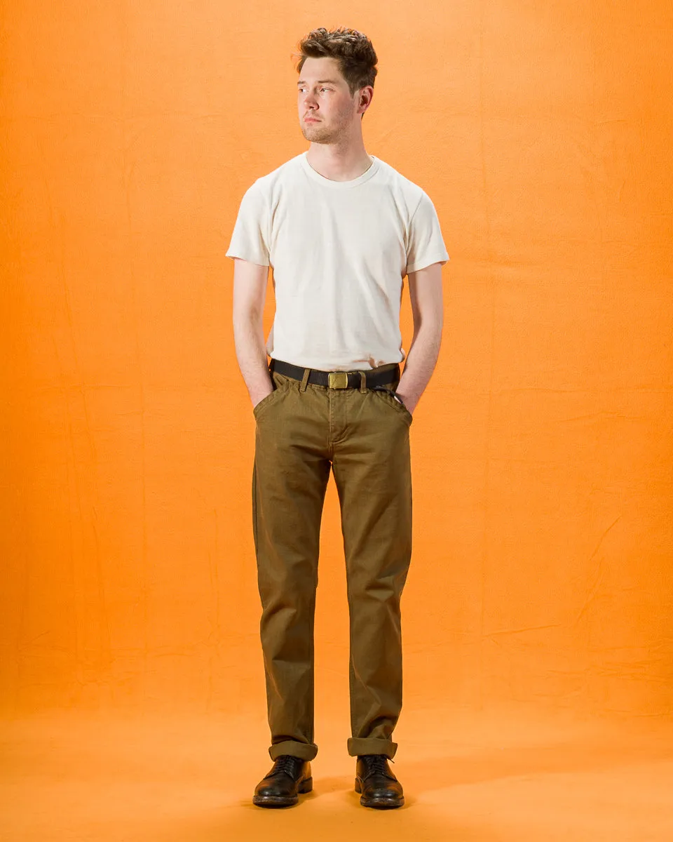 Workers Chino - 14oz Army sold by Standard and Strange product image thumbnail 4