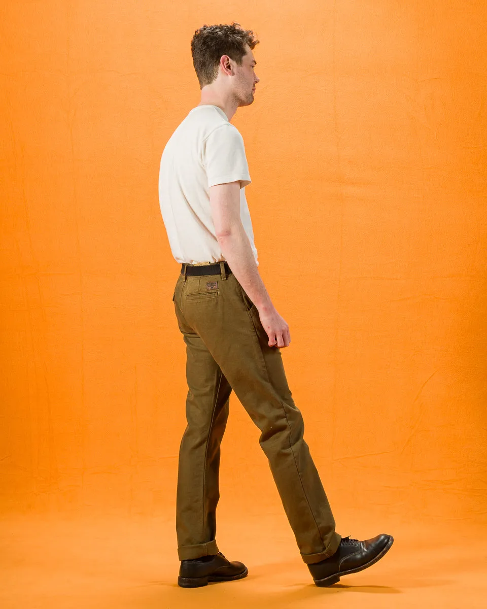 Workers Chino - 14oz Army sold by Standard and Strange product image thumbnail 5