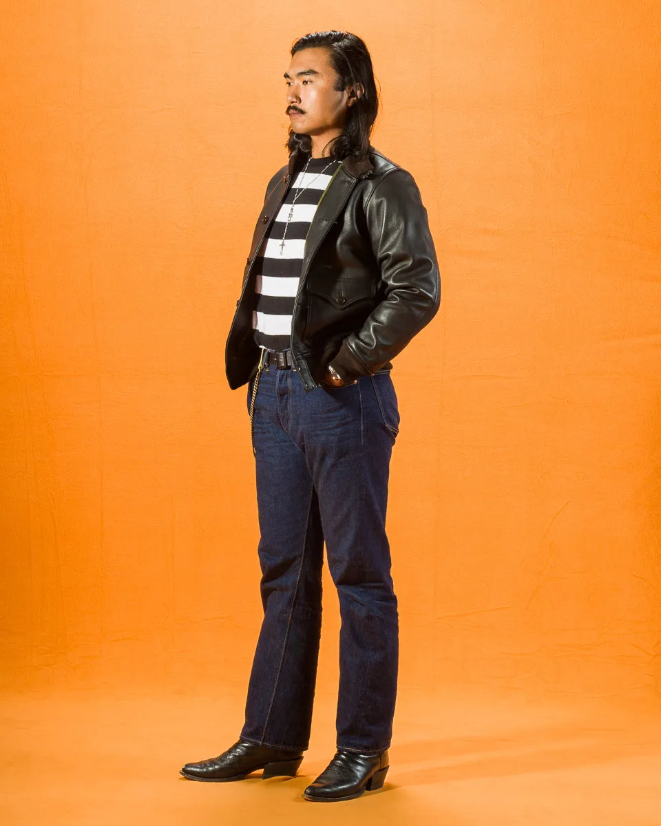 Sheepskin Type A-1 - Black sold by Standard and Strange product image thumbnail 5