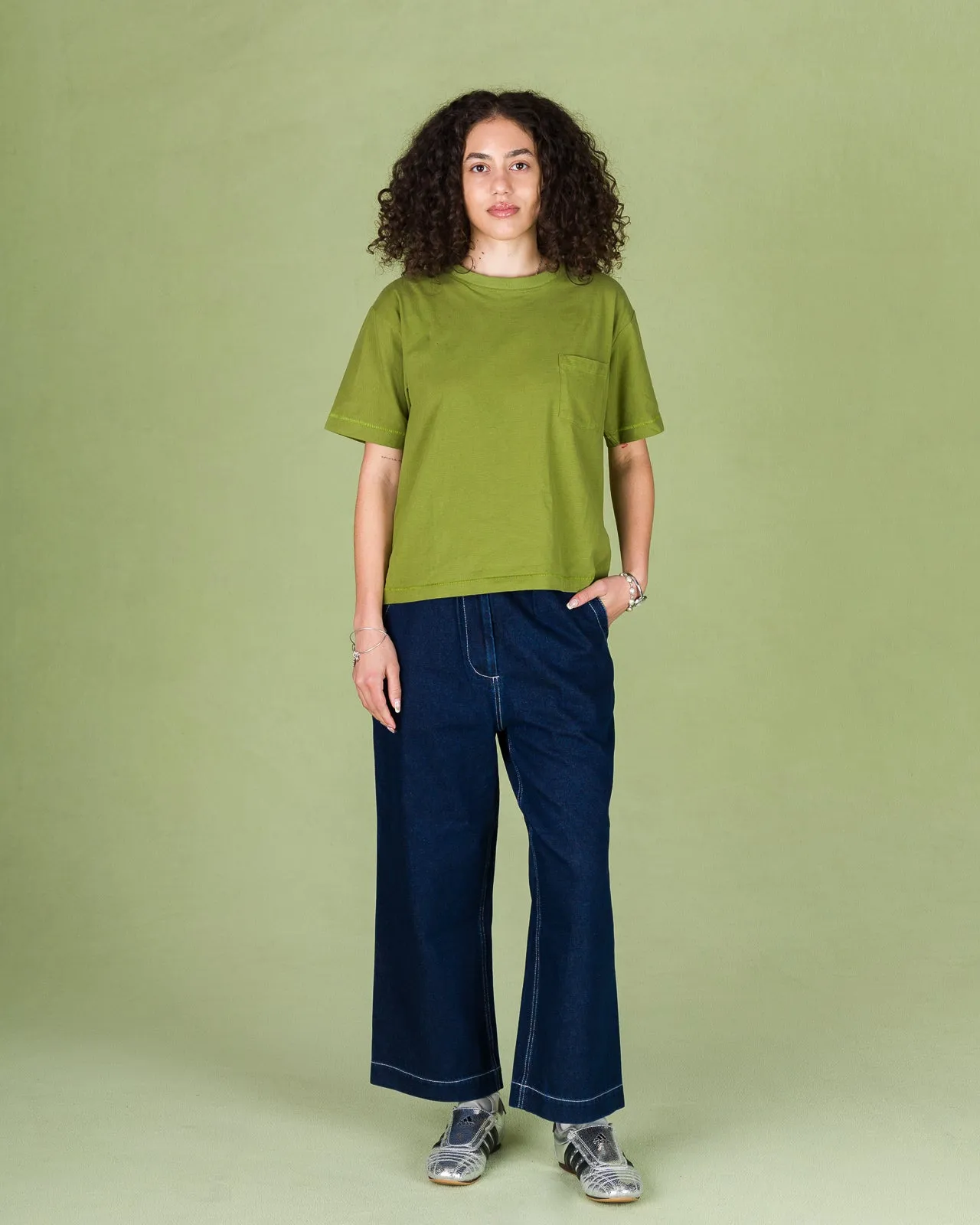 Bowl Tee - Matcha Green sold by Standard and Strange product image thumbnail 3
