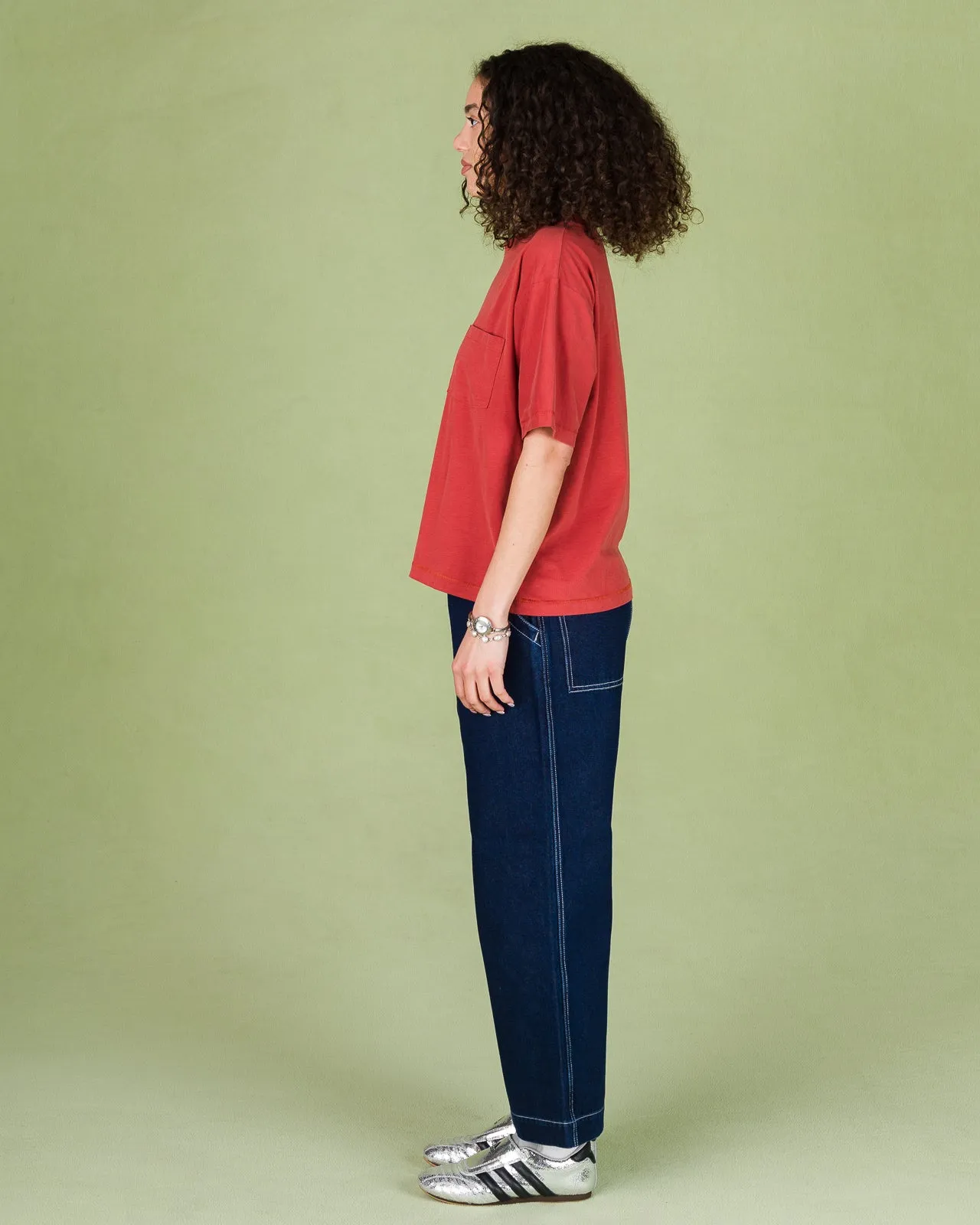 Bowl Tee - Sienna Brown sold by Standard and Strange product image thumbnail 4