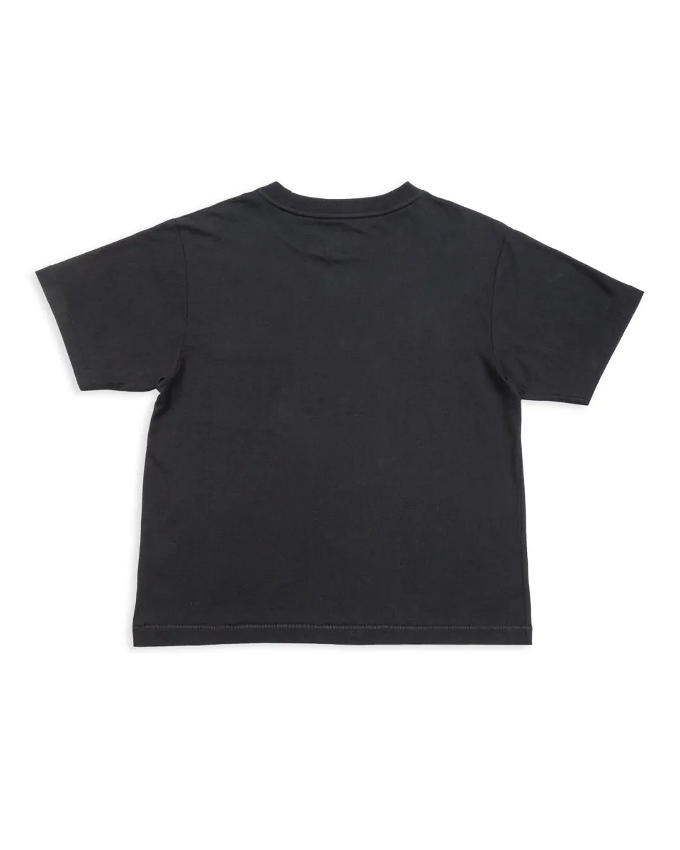 Bowl Tee - Black Cotton/Hemp sold by Standard and Strange product image thumbnail 2